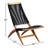 Monford Acacia Outdoor Lounge Chair