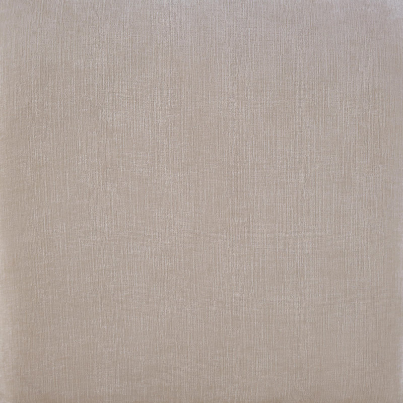 Monifa Chenille Fabric Bench, Beige Chenille Fabric
