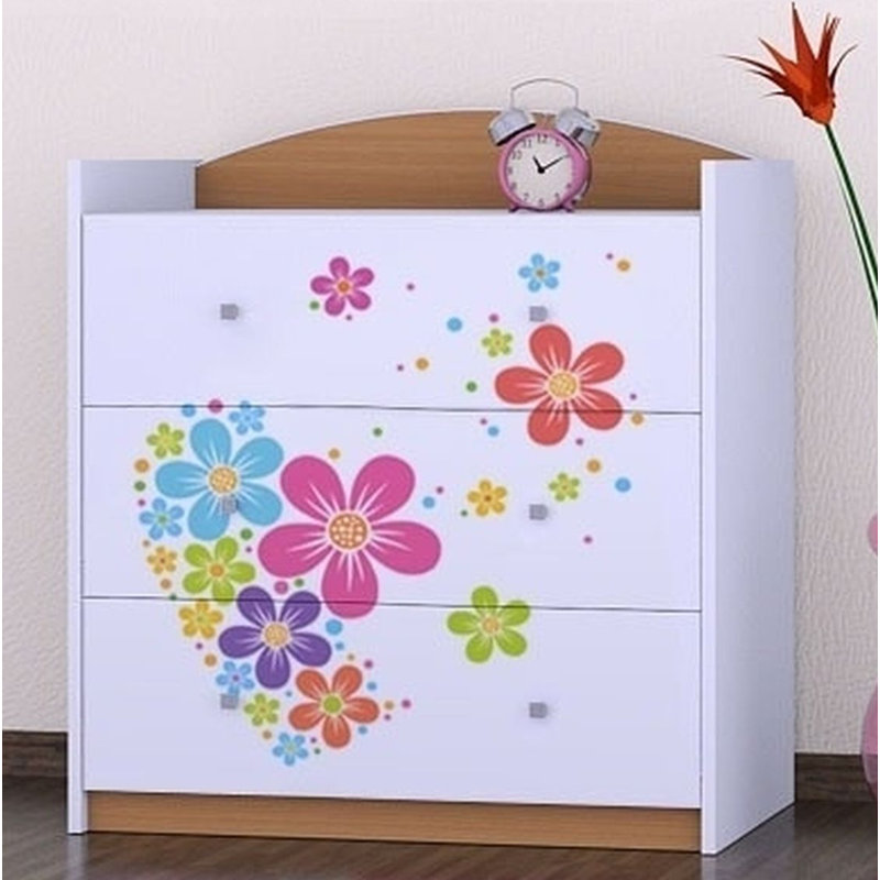 Norden 3 Drawer Chest, Beech