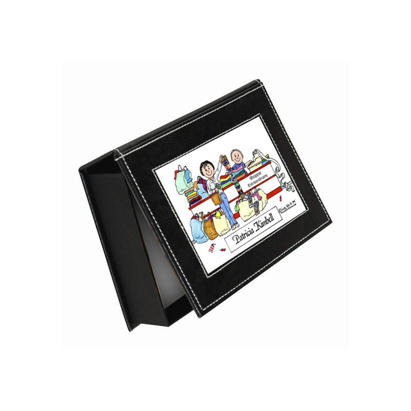 Faux Leather Memory Box