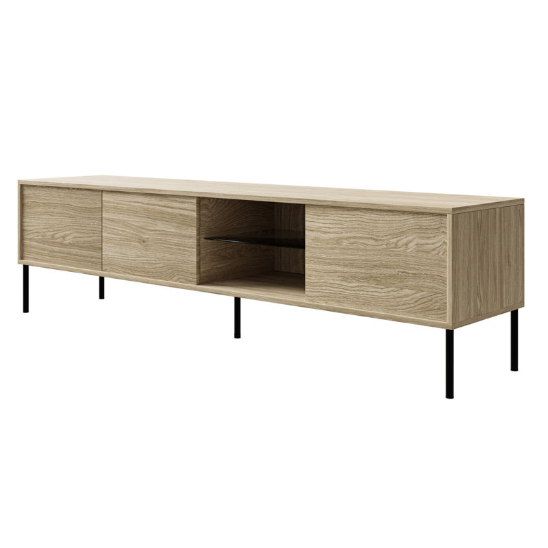 Unfinished TV Stand for TVs up to 75", Cream