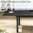 Betancur Rectangular 4 - Person Outdoor Dining Set - Extendable Aluminum Table, 4 Armless Chairs-676835659
