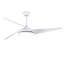 52 po Ventilateur de plafond standard à 3 pales avec fixation à tige fixe avec lumière DEL à intensité variable 3 couleurs, télécommande, moteur à courant continu réversible-2057830539-2057830540