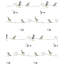 Rouleau de papier peint adhésif L 18 pi x l 20,5 po Morris Flower-918698751