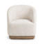 Diah Upholstered Swivel Accent Chair