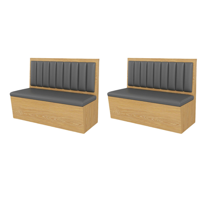 Cabine rembourrée en similicuir Nordic Modern