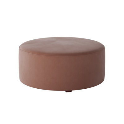 Weigand 39" Wide Round Abstract Cocktail Ottoman