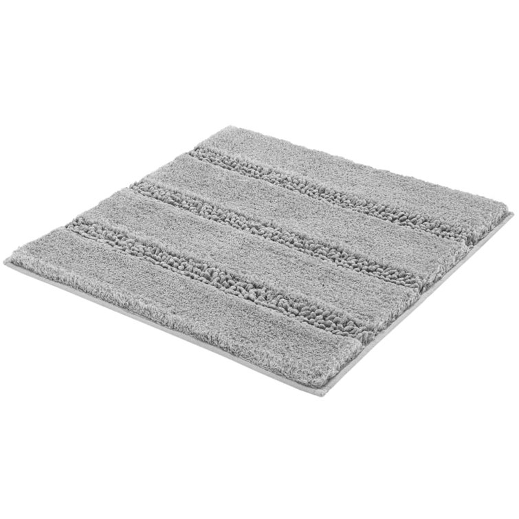 Small Cloud Rug Ebern Designs Small Cloud Bath Rug Monrovia 60 x 60cm Gray | Wayfair.co.uk