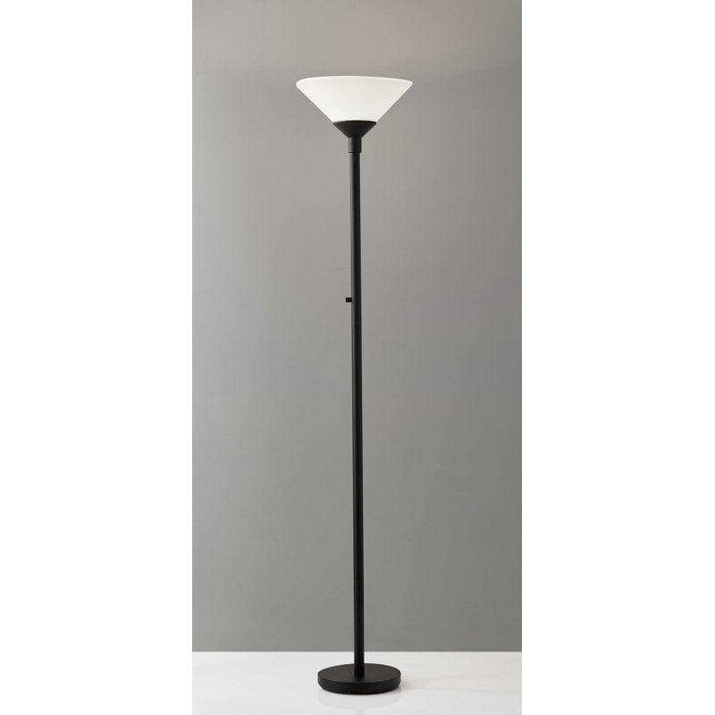 Traditional Floor Lamp, Black