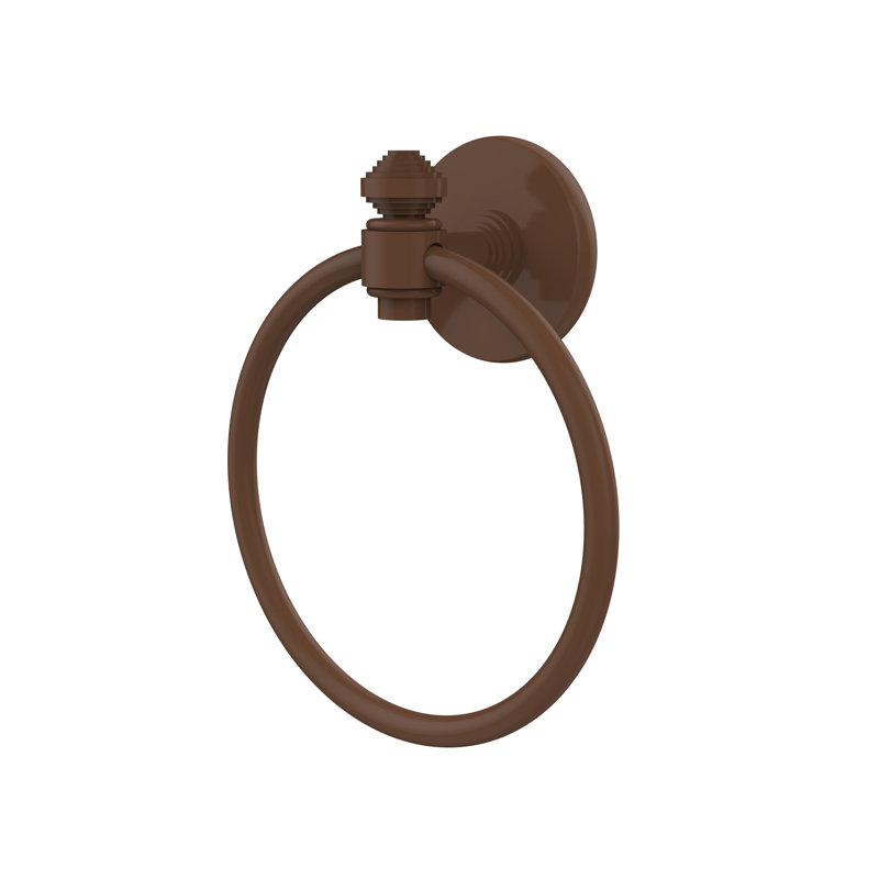 Southbeach Towel Ring, Antique Bronze