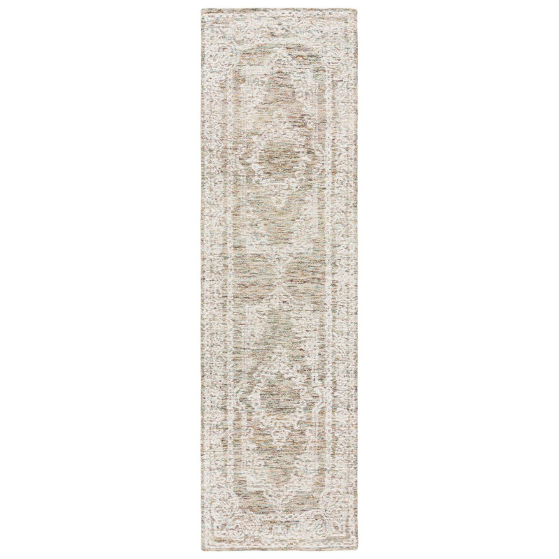 Metro Hand Tufted Wool Pile Oriental Rug, Runner 2'3" x 8'