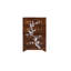 Commode d'appoint moderne en bois massif camphre