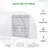 20' X 10' X 7' Walk-In Tunnel Greenhouse With Zippered Door & 8 Mesh Windows, Large Garden Green House Kit, Galvanized Steel Frame, White-123626723-123626722