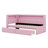 Platform Bed With USB Ports And LED Belt, Upholstered Bed Frame With Trundle, No Box Spring Needed-1007919447-1007919441