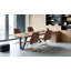 Chaise de bureau en cuir à hauteur ajustable 23 po avec dossier matelassé Mariello-103555105-103555108