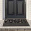 Black And Gold Merry Christmas Doormat 18" X 30"