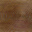Table de bout abstraite en bois massif