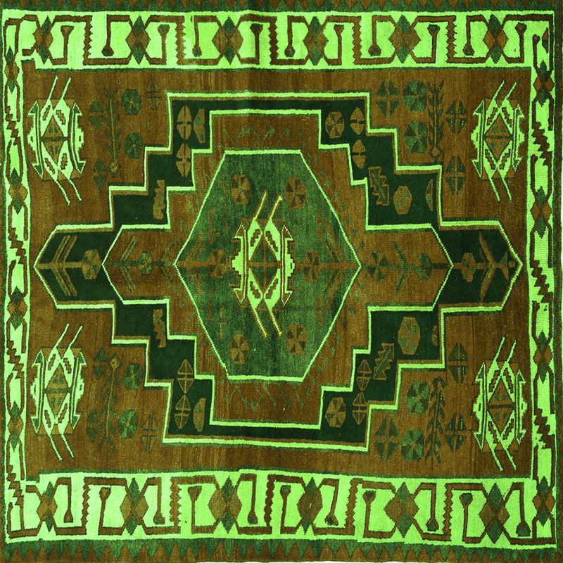 Performance Oriental Indoor Rug, Square 8'