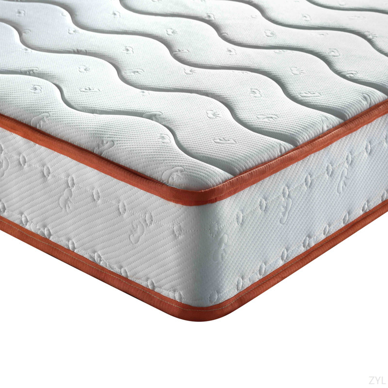 Matelas Matelas hybride Eurotop avec mousse viscoélastique gélifiée Isolation de mouvement et ressorts ensachés individuellement