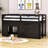 Dianira Kids Twin Loft Bed with Drawers-1550010852