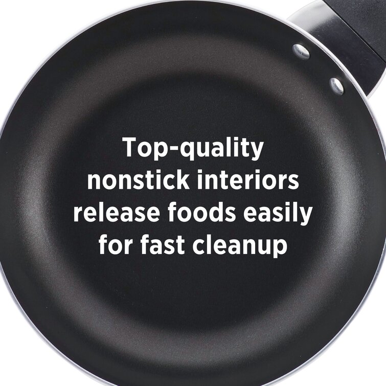 Farberware Dishwasher Safe Nonstick Frying Pan Set 8-Inch and 10-Inch &  Reviews