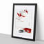 Bird Origami by Watanabe Seitei - Picture Frame Painting Print-55685628-55685629