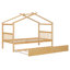Lit simple avec lit gigogne et structure en bois massif-1299031892-1299031899