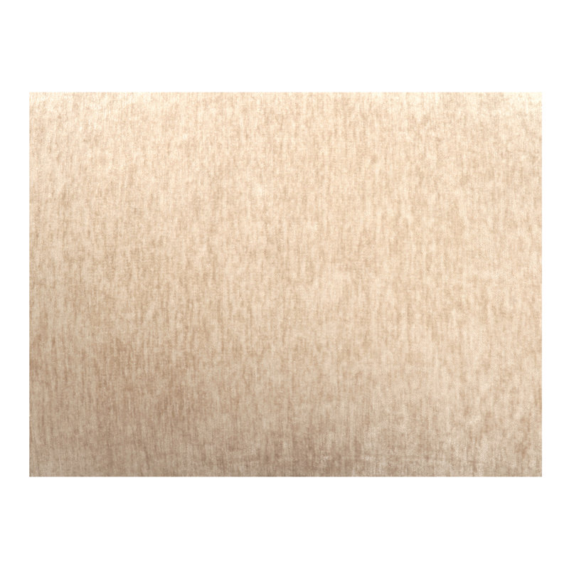 Upholstered Armchair, Beige Performance Chenille
