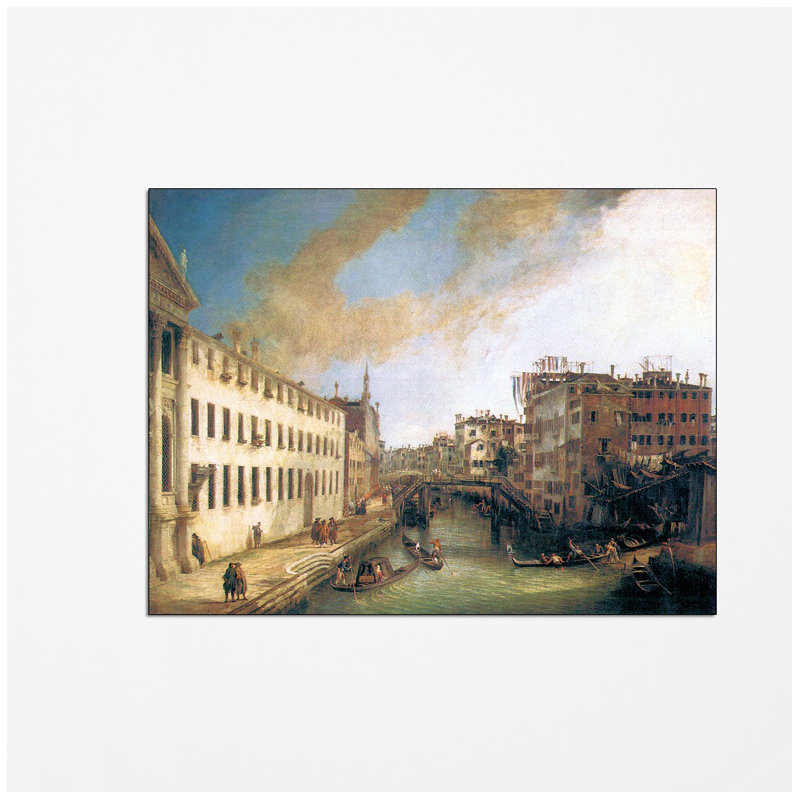 Canaletto - No Frame Print on Wood