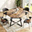 Round Metal Base Dining Table