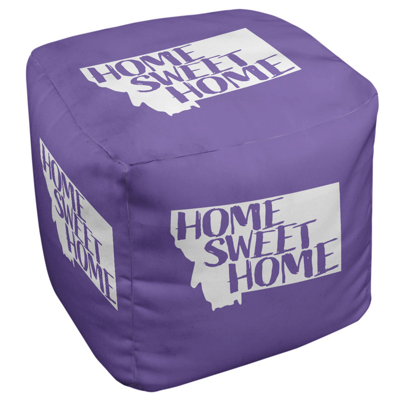 Repose-pieds à cubes montana the home, Mauve