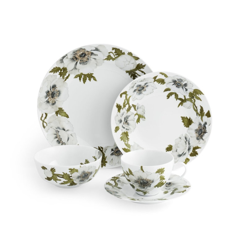 Anemone Handmade Porcelain Dinnerware Set