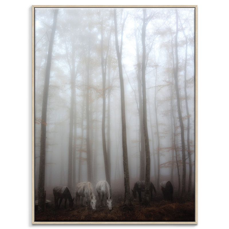 Print on Canvas, 51cm H x 41cm W, Timber Floater Frame
