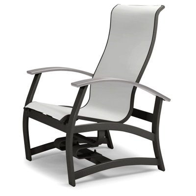 Askar Powder Coated Aluminum Outdoor Lounge Chair
