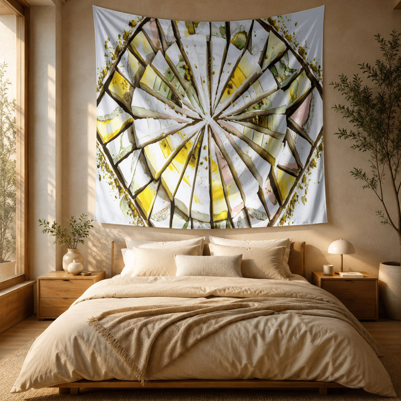Tapisserie murale Desserts Barfi, 88 po x 104 po