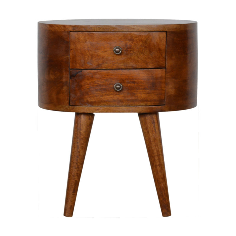 Desnoyer 17.72'' W Solid Wood Nightstand