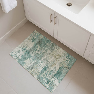 Tapis abstrait lavable à la machine de qualité supérieure Mayfield AMF2366
