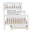 Lit superposé triple avec escalier et tiroirs de rangement-222025475