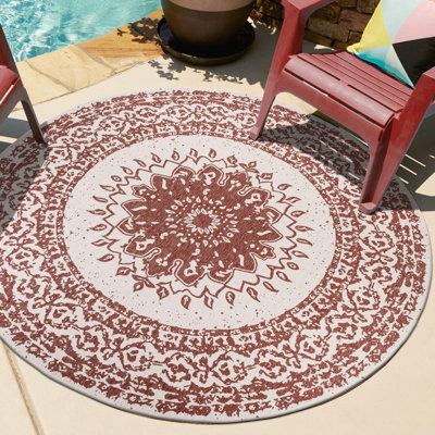 Tapis laminé orné