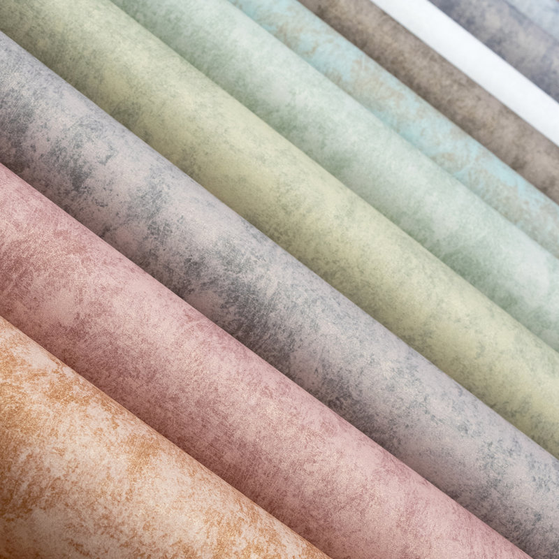 Julie Feels Home Glitter/Shimmer Plain Texture Wallpaper Roll, Blush