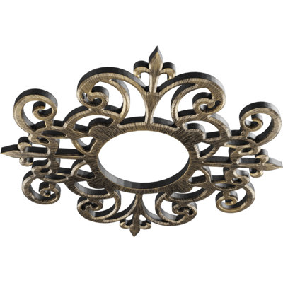 Dijon Architectural Grade PVC Pierced Ceiling Medallion