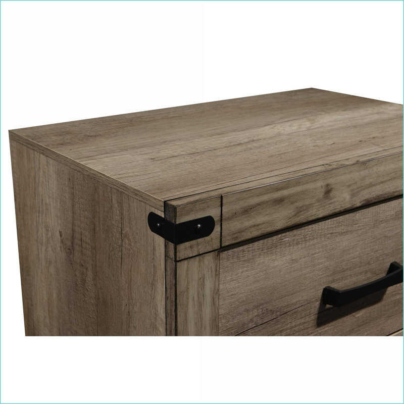 Table de chevet 2 tiroirs Contemporary