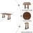 63" Rectangular Dining Table-1579300495
