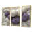 Toile avec cadre flottant or
