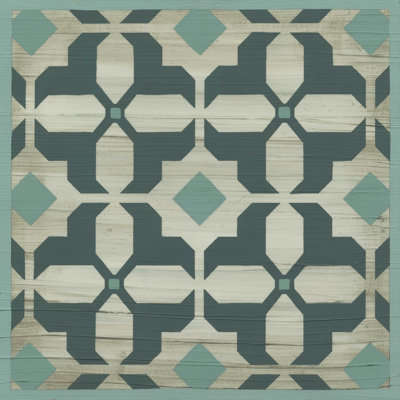 Tuile de jardin Verdigris II