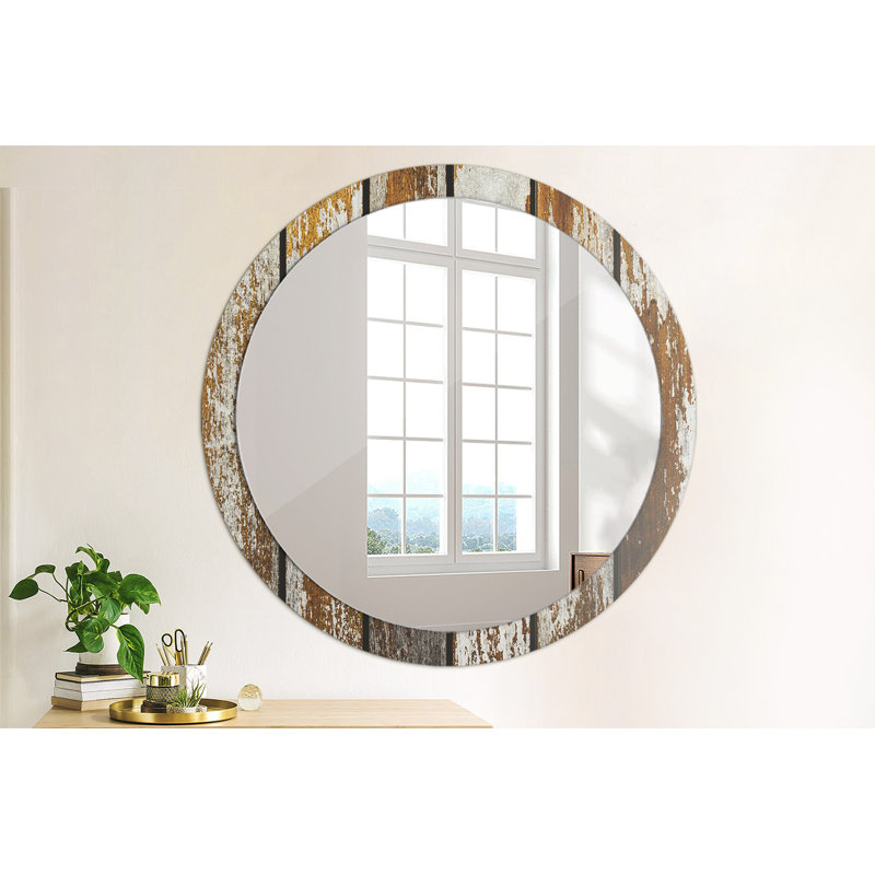 Huldar Glass Flat Wall Mirror