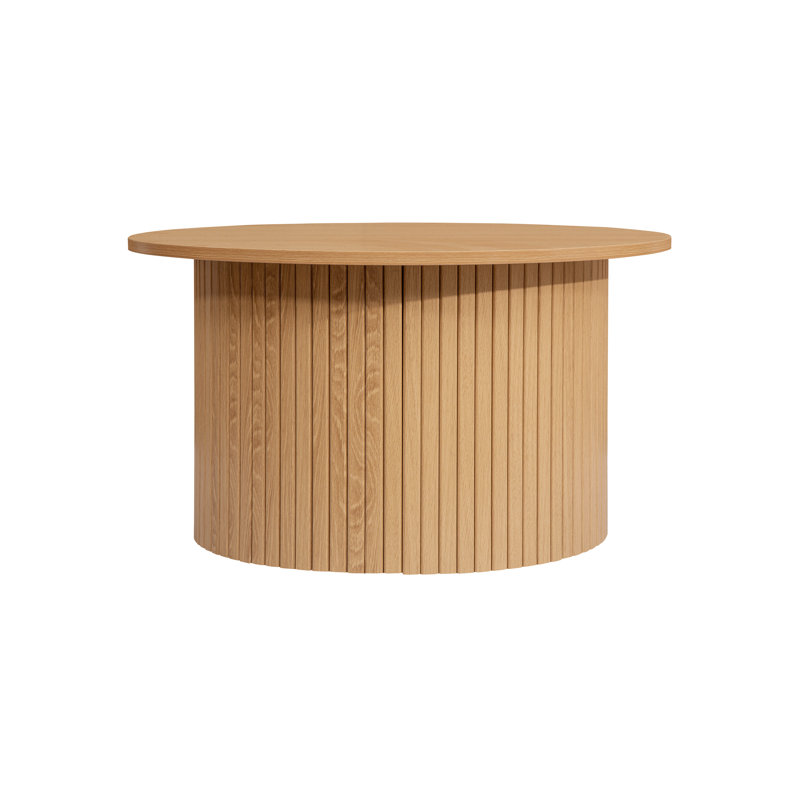 Suire Drum Coffee Table, Oak