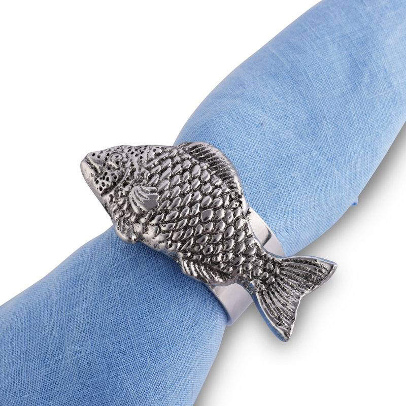 Fish Metal Napkin Ring