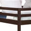 Pink Twin Loft Bed With Wooden Frame-768967516