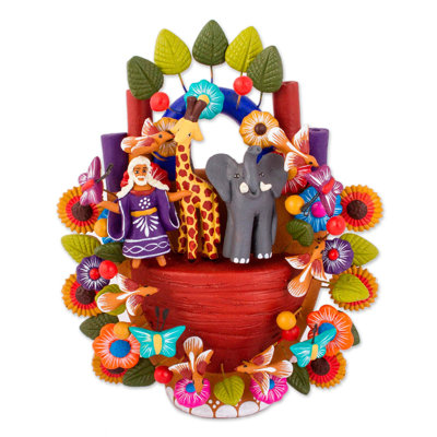 Savior Of Animals Ceramic Sculpture